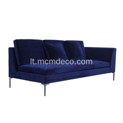 Šiuolaikinė audinio Charleso kampinė sofa